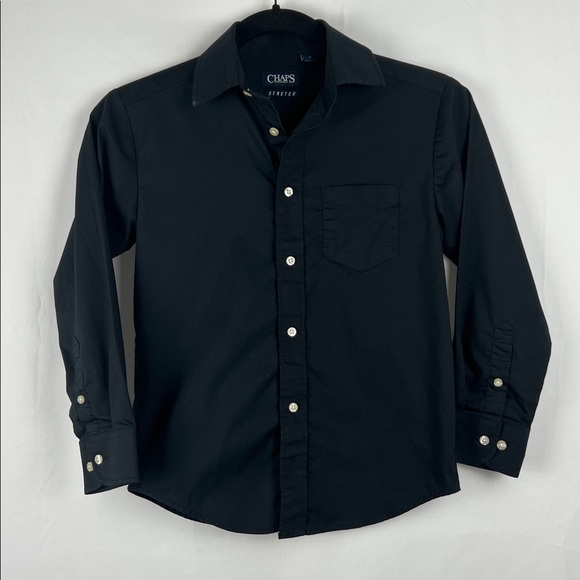 Chaps Other - Chaps Boys Black‎ Dress Shirt